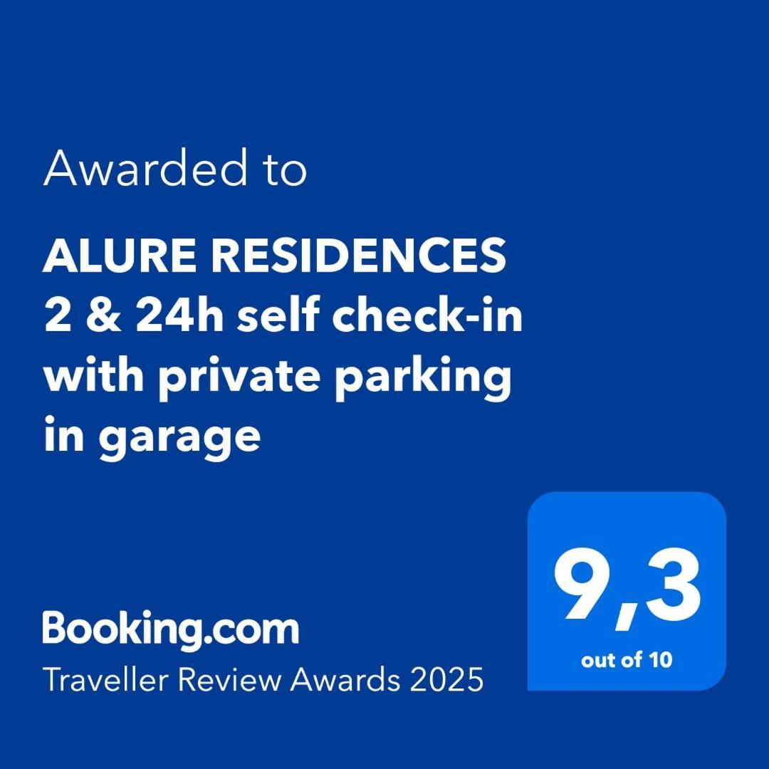 Alure Residences 2 & 24H Self Check-In, Parking In The Garage In The Apartment Building Included, New Building, Terrace, Green Location With A Forest Park With A Lake, Children'S Playground Banská Bystrica Eksteriør bilde